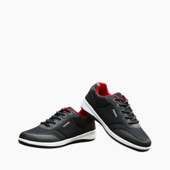 Black Waterproof, Sweat Absorbent : Casual Shoes for Men : Maanak - 0014MaM