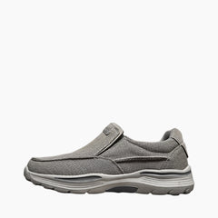 Grey Light, Hard-Wearing : Casual Shoes for Men : Maanak - 0184MaM