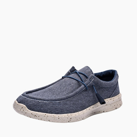 Blue Sweat Absorbent, Hard Wearing : Casual Shoes for Men : Maanak - 0191MaM