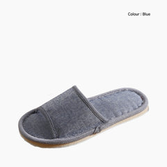 Blue Summer, Indoor Slippers : Indoor Slippers for Women: Chapala - 0285ChF