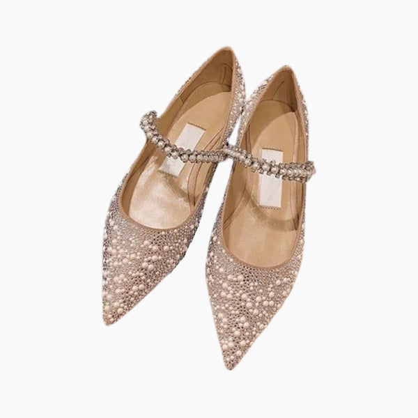 Slip-on, Pointed-Toe : Wedding Flats for Women