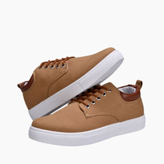 Brown Sweat Absorbent, Hard-Wearing : Casual Shoes for Men : Maanak - 0454MaM