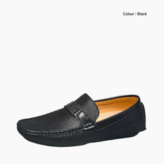 Black Non-Slip Sole, Anti-Odour : Men's Wedding Shoes : Viah - 0622ViM
