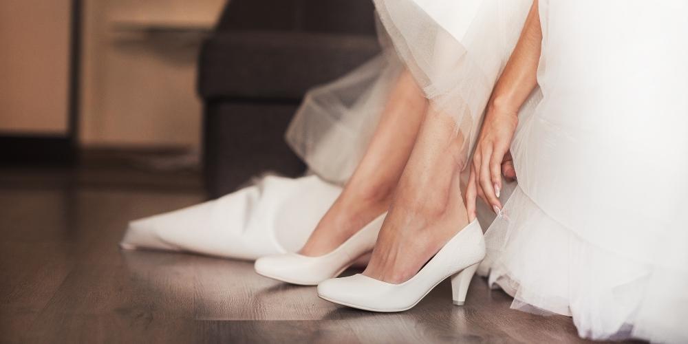 COMFORTABLE WEDDING SHOES ARE A GOOD THING