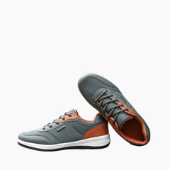 Grey Waterproof, Sweat Absorbent : Casual Shoes for Men : Maanak - 0014MaM