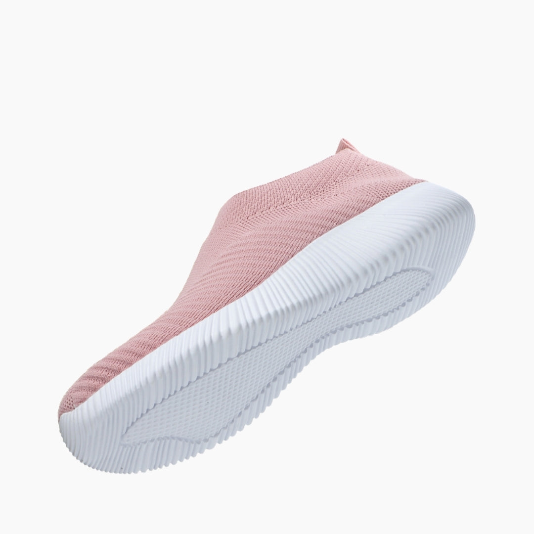 Pink Slip-on, Non-slip sole : Walking Shoes for Women : Turhia - 0037TuF