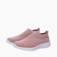 Pink Sweat absorbent, Breathable : Sneakers for Women : Javaana- 0043JaF
