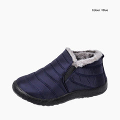 Blue Waterproof, Non-Slip : Winter Boots for Men : Saradi - 0085SrM