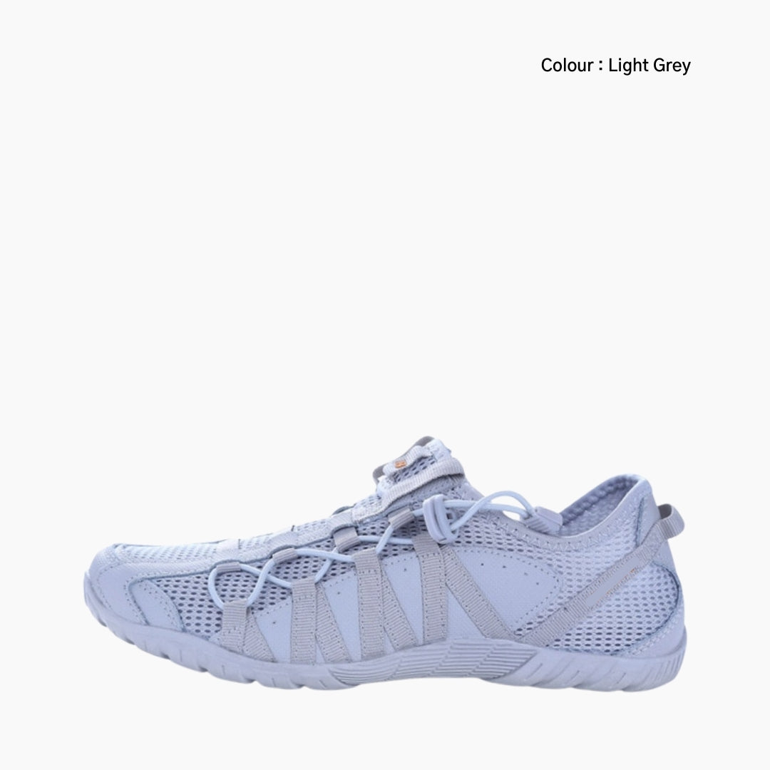Light Grey Breathable, Light : Walking Shoes for Men : Turhia - 0106TuM