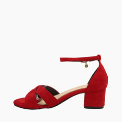 Square Heel, Comfortable : Party Heels for Women : Anada - 0135AnF