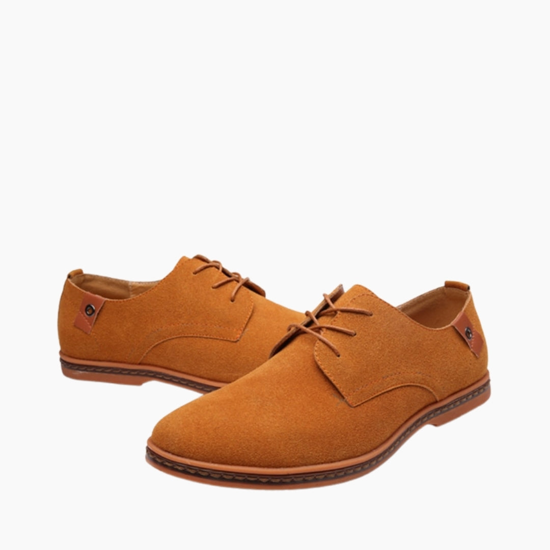 Wear Resistant Sole, Hand Stitched : Oxford Shoes for Men : Purakha - 0163PuM