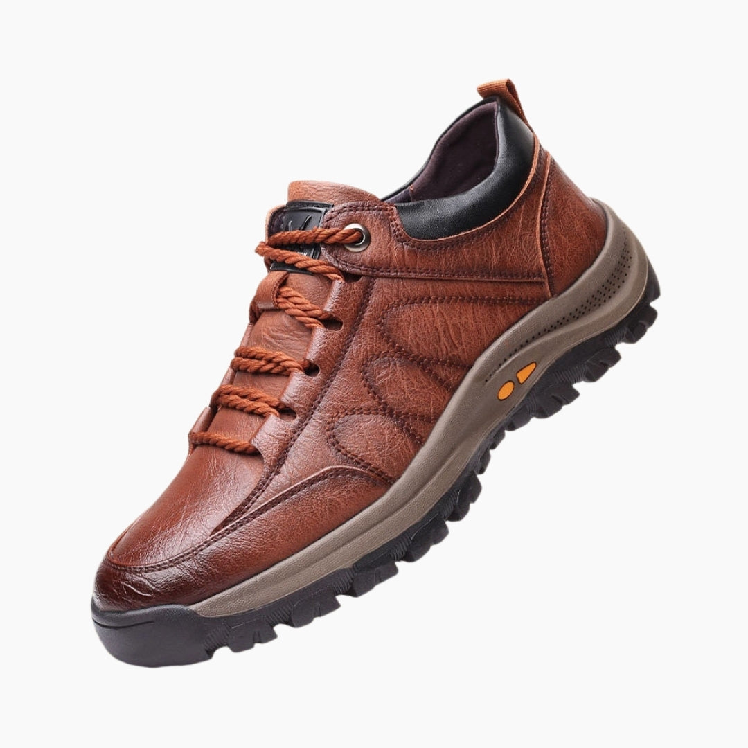 Brown Waterproof, Breathable : Hiking Boots for Men: Pahaara - 0169PaM