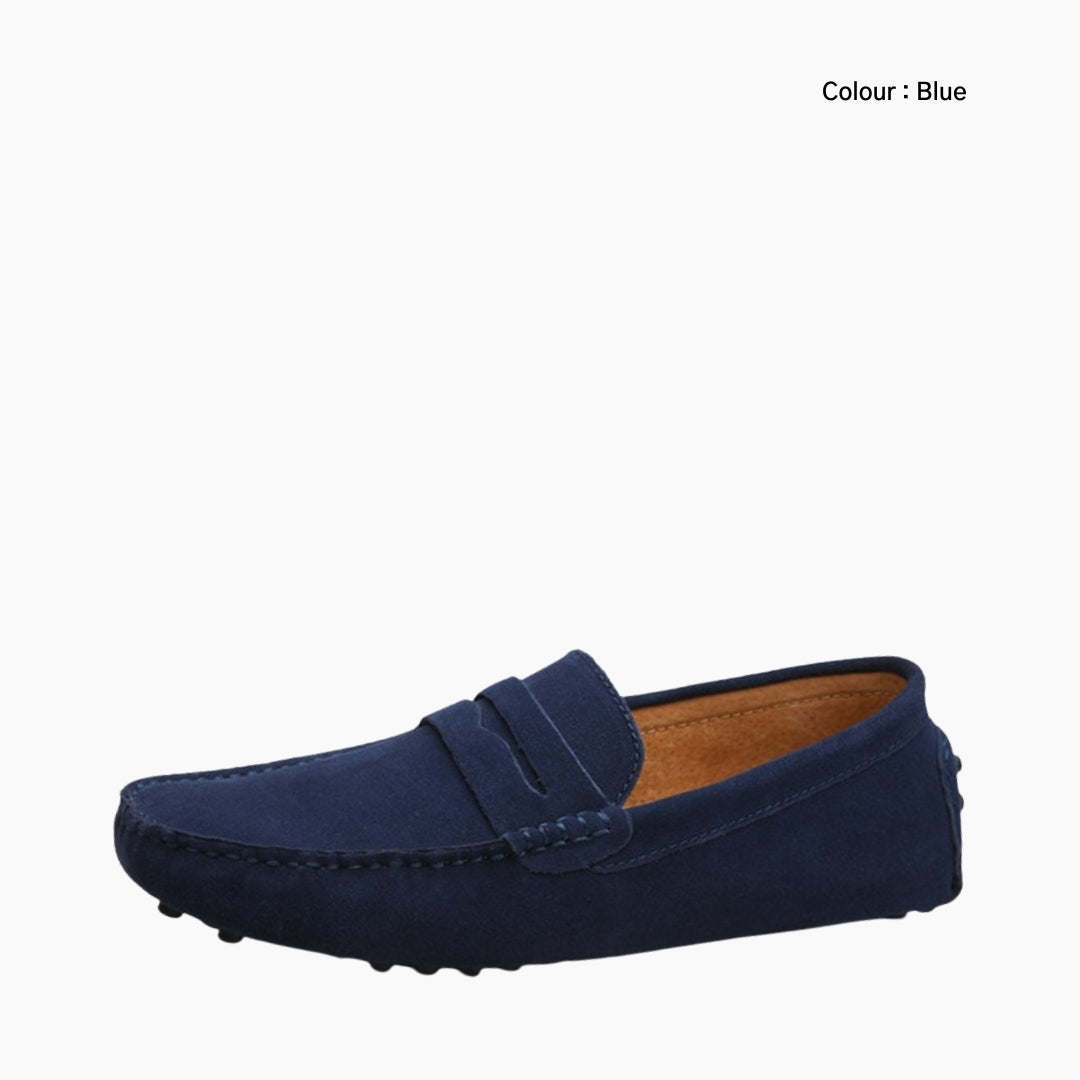 Blue Loafers, Light: Smart Casual Shoes for Men : Teja - 0175TeM