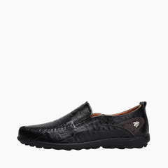 Breathable, Slip-On : Smart Casual Shoes for Men : Teja - 0183TeM