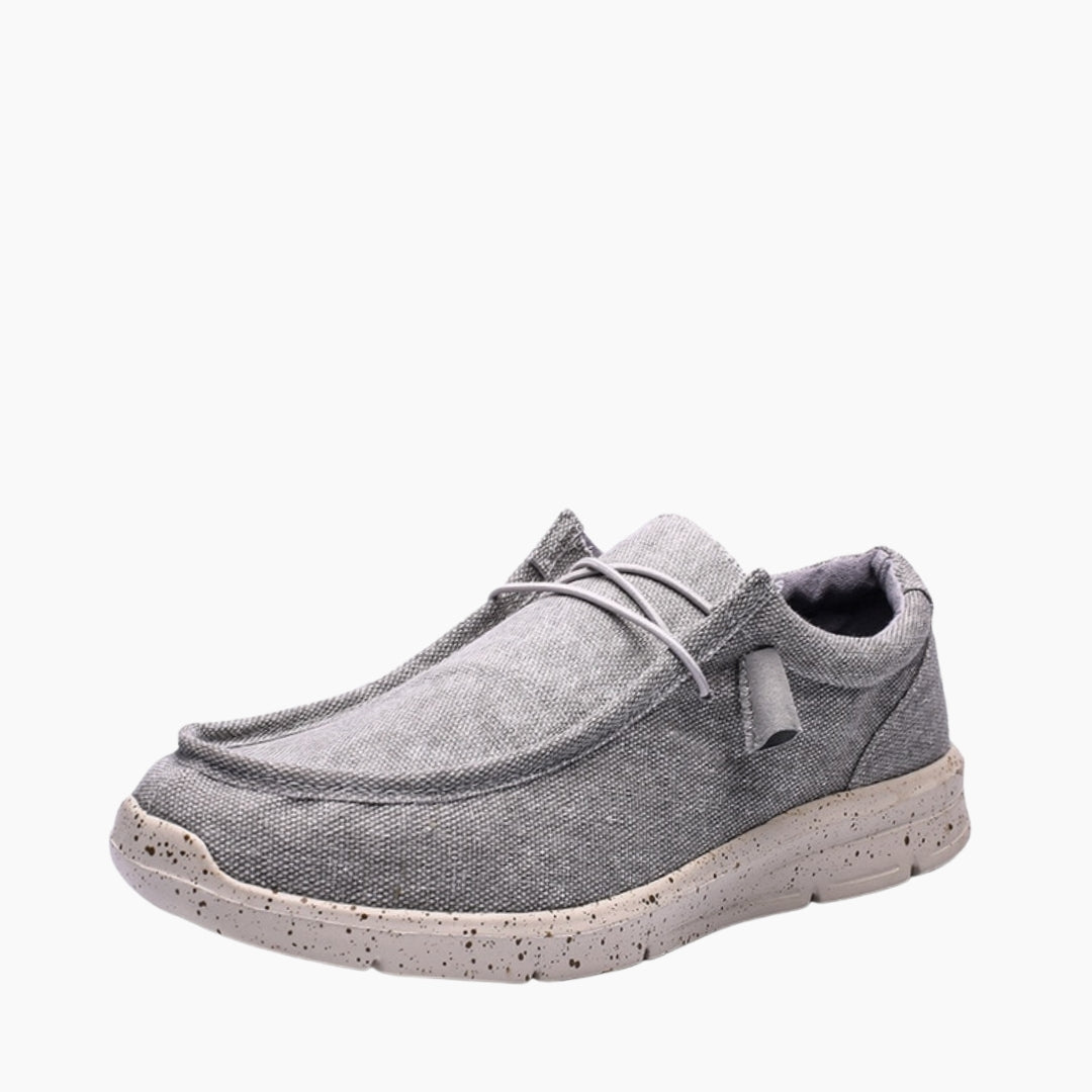Grey Sweat Absorbent, Hard Wearing : Casual Shoes for Men : Maanak - 0191MaM
