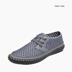 Grey Anti-Odour, Non-Slip : Summer Shoes for Men : Garmia - 0194GaM