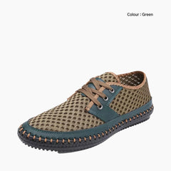 Green Anti-Odour, Non-Slip : Summer Shoes for Men : Garmia - 0194GaM