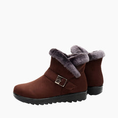 Handmade, Slip-On : Winter Boots for Women : Saradi - 0197SrF
