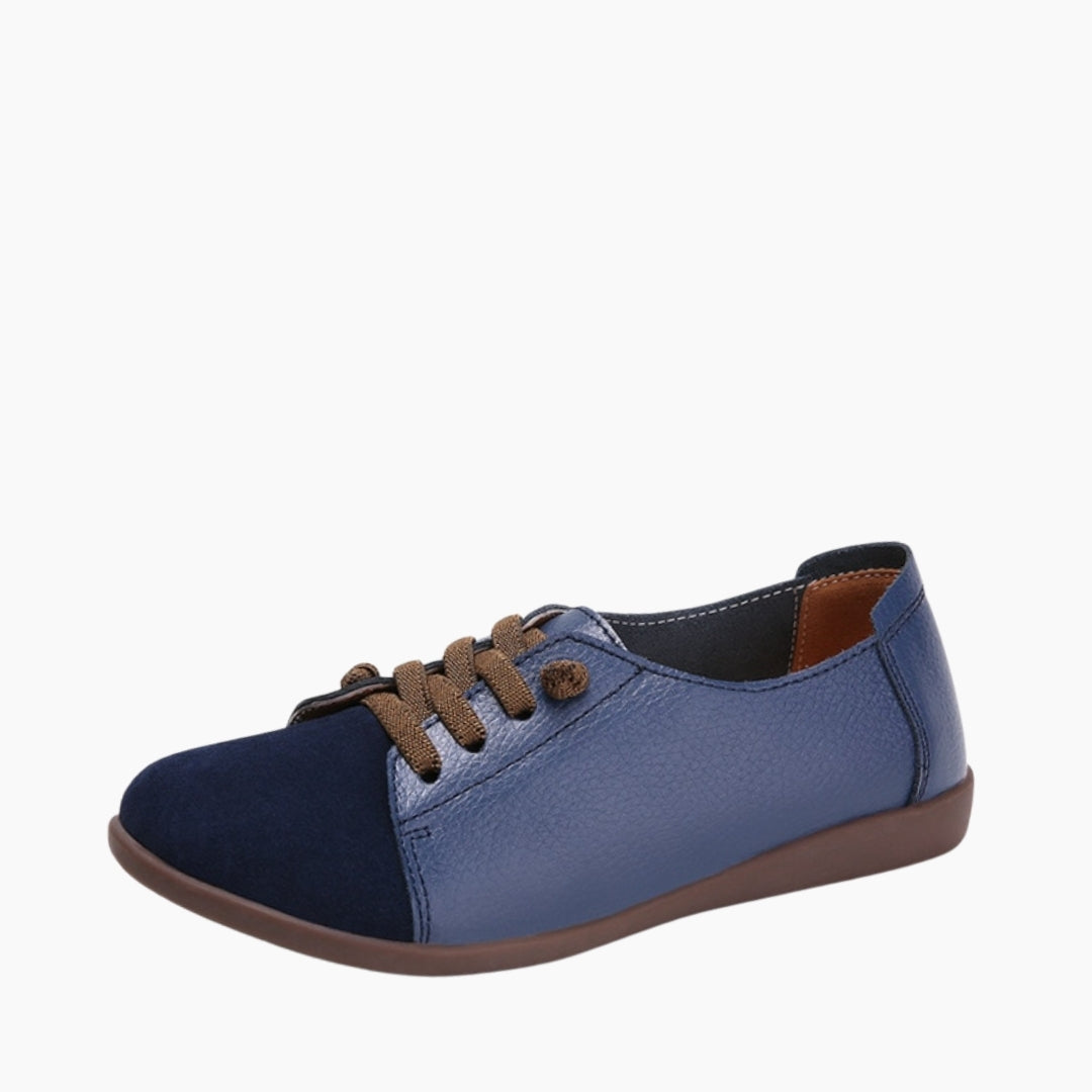 Blue Slip-On, Round Toe : Casual Shoes for Women : Maanak - 0217MaF