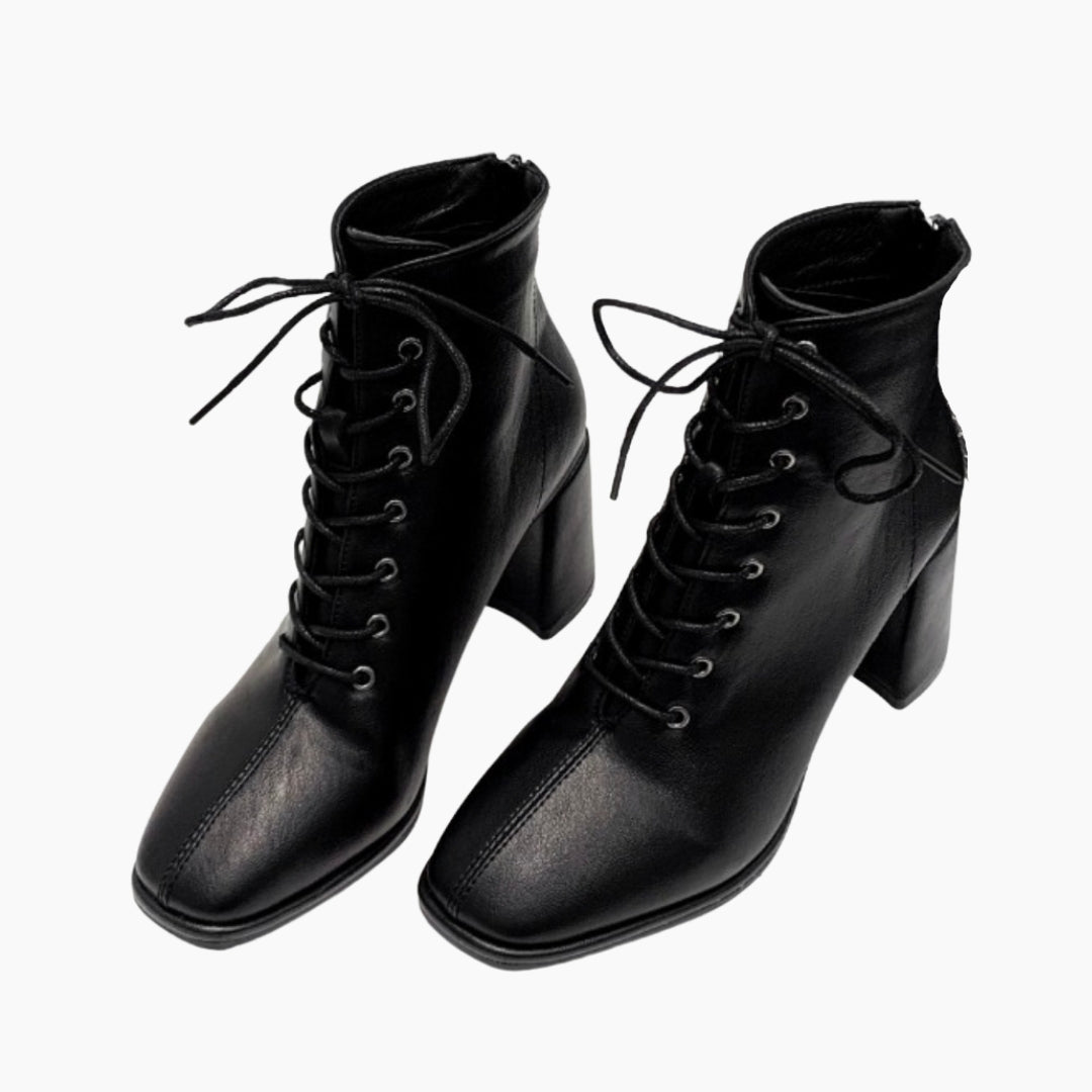 Square Heel, Round Toe : Ankle Boots for Women : Gittey - 0219GiF