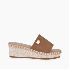 Wedges, Slip-on : Wedge Sandals for Women : Kalama - 0223KaF