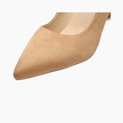 Pointed-Toe, Slip-On : Court Shoes for Women : Adaalat - 0245AdF
