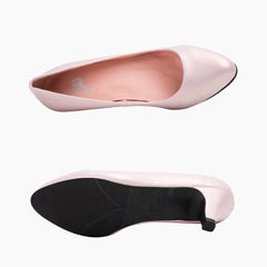 Round-Toe, Wear Resistant : Court Shoes for Women : Adaalat - 0261AdF