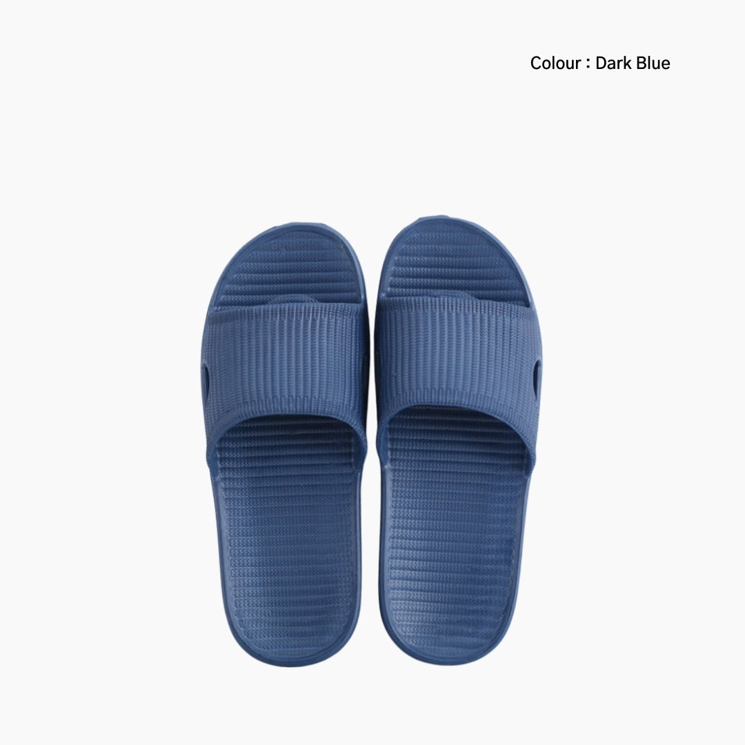 Dark Blue Non-Slip, Anti-Skid : Indoor Slippers for Men: Chapala - 0280ChM