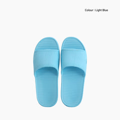 Light Blue Non-Slip, Anti-Skid : Indoor Slippers for Men: Chapala - 0280ChM