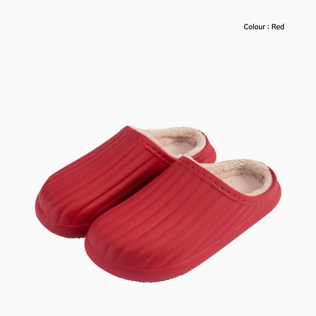 Red Soft, Waterproof : Indoor Slippers for Women: Chapala - 0294ChF