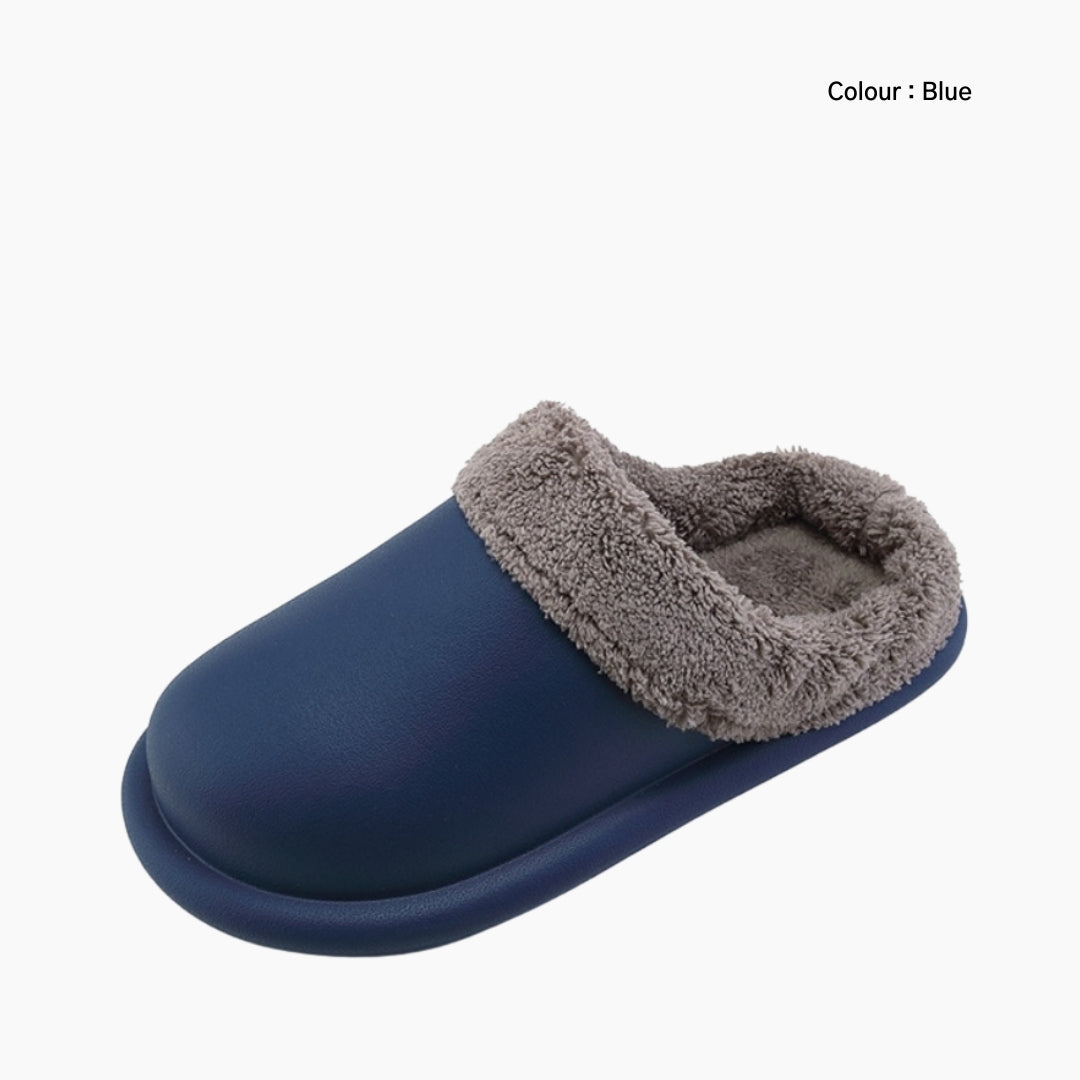 Blue Anti-Slip Sole, Waterproof : Indoor Slippers for Women: Chapala - 0295ChF