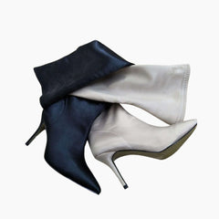 Pointed Toe, Slip-On : Knee High Boots for Women : Goda - 0327GoF