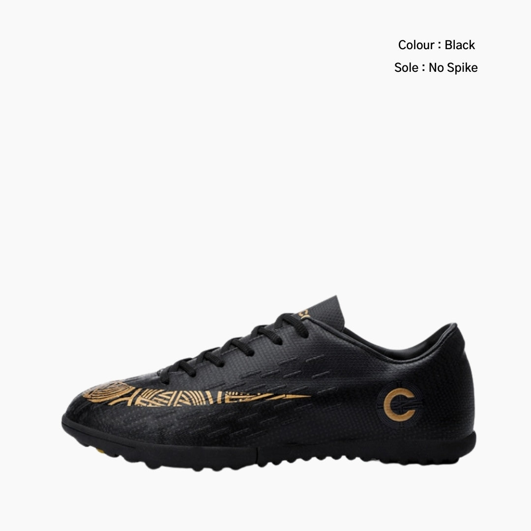 Black Breathable, Height Increasing : Football Boots for Men : Gola - 0339GlM