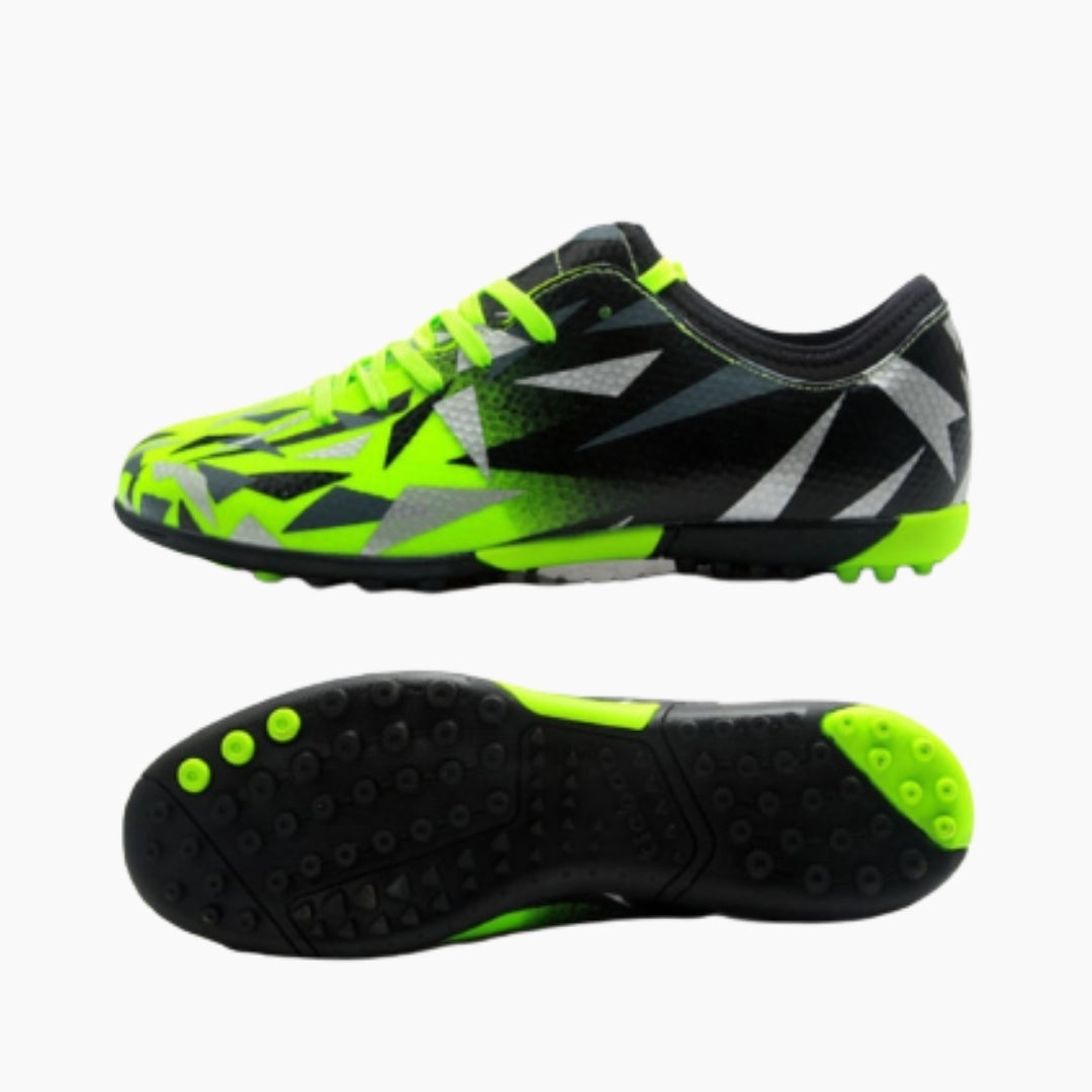 Black & Green Breathable, Cushioning sole : Football Boots for Men : Gola - 0349GlM