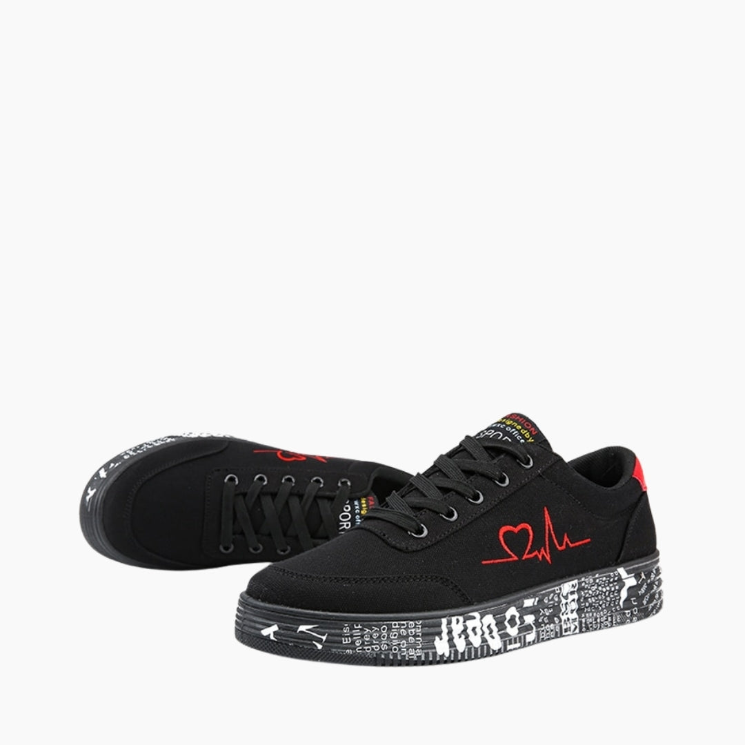 Black Light, Non-Slip Sole : Sneakers for Women : Javaana- 0363JaF