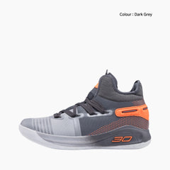 Dark Grey Height Increasing, Shock Absorption sole : Basketball Shoes for Men : Laba - 0418LaM