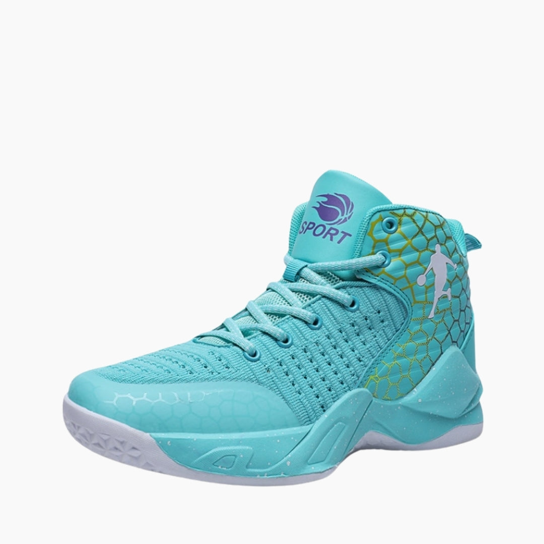 Green Breathable, Cushioned : Basketball Shoes for Women : Laba - 0426LaF