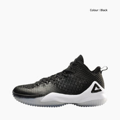 Black Height Increasing, Non-Slip Sole : Basketball Shoes for Women : Laba - 0433LaF