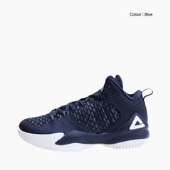 Blue Height Increasing, Non-Slip Sole : Basketball Shoes for Women : Laba - 0433LaF