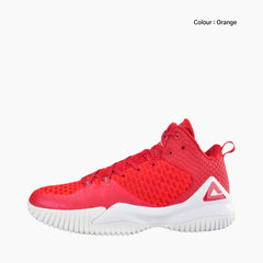 Orange Height Increasing, Non-Slip Sole : Basketball Shoes for Women : Laba - 0433LaF