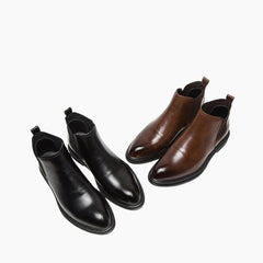 Pointed-Toe, Slip-On : Chelsea Boots for Men : Lach - 0440LcM