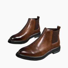 Pointed-Toe, Slip-On : Chelsea Boots for Men : Lach - 0440LcM