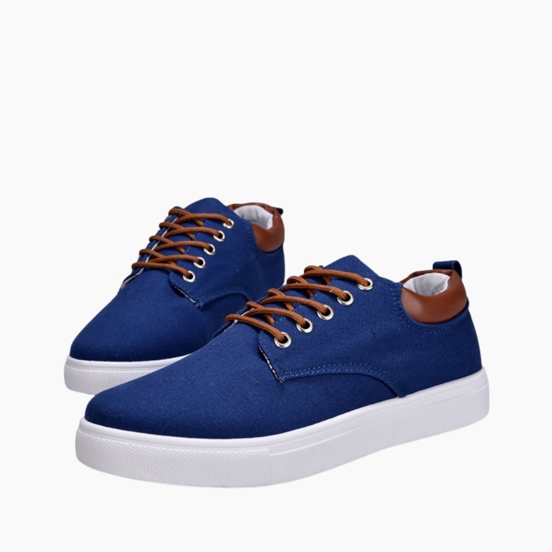 Blue Sweat Absorbent, Hard-Wearing : Casual Shoes for Men : Maanak - 0454MaM