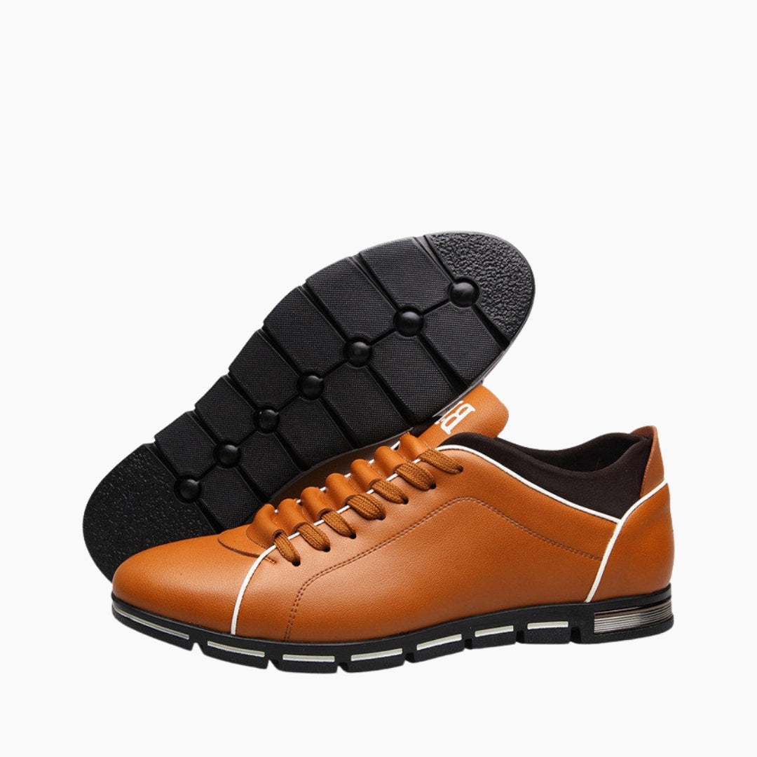 Light Brown Waterproof, Light : Casual Shoes for Men : Maanak - 0458MaM
