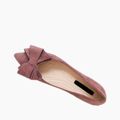 Pointed-Toe, Slip-On : Ballet Flats : Hoora - 0510HoF