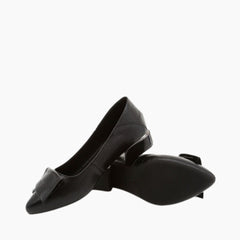 Square Heel, Handmade : Ballet Flats : Hoora - 0519HoF