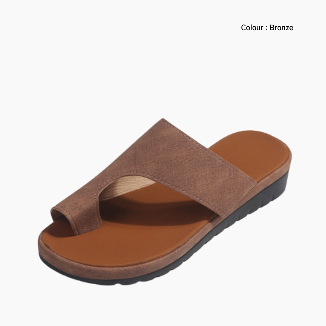 Sandals Orthopedic Flat Shoes Slip-On, Orthopedic Sandals Flat