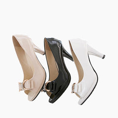 Peep-Toe, Handmade : Wedding Heels : Piari - 0544PiF