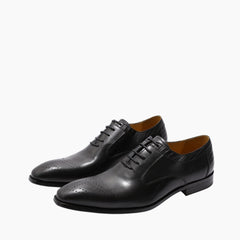 Lace-Up, Handmade : Oxford Shoes for Men : Purakha - 0565PuM