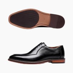 Round-Toe, Lace-Up: Oxford Shoes for Men : Purakha - 0566PuM